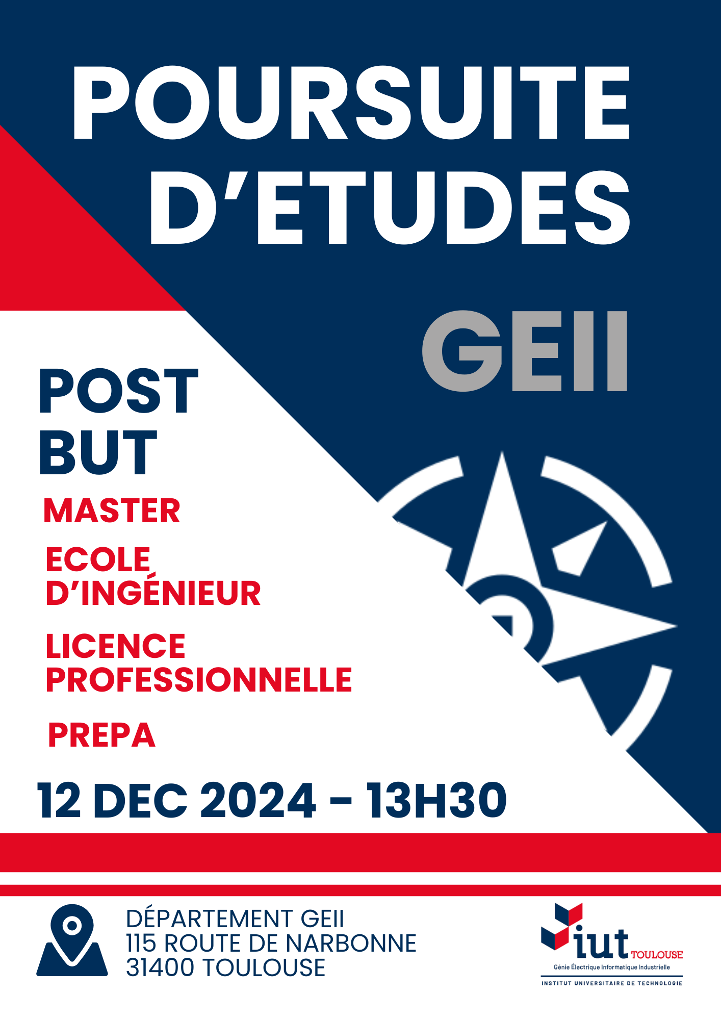 Affiche poursuite d'étude